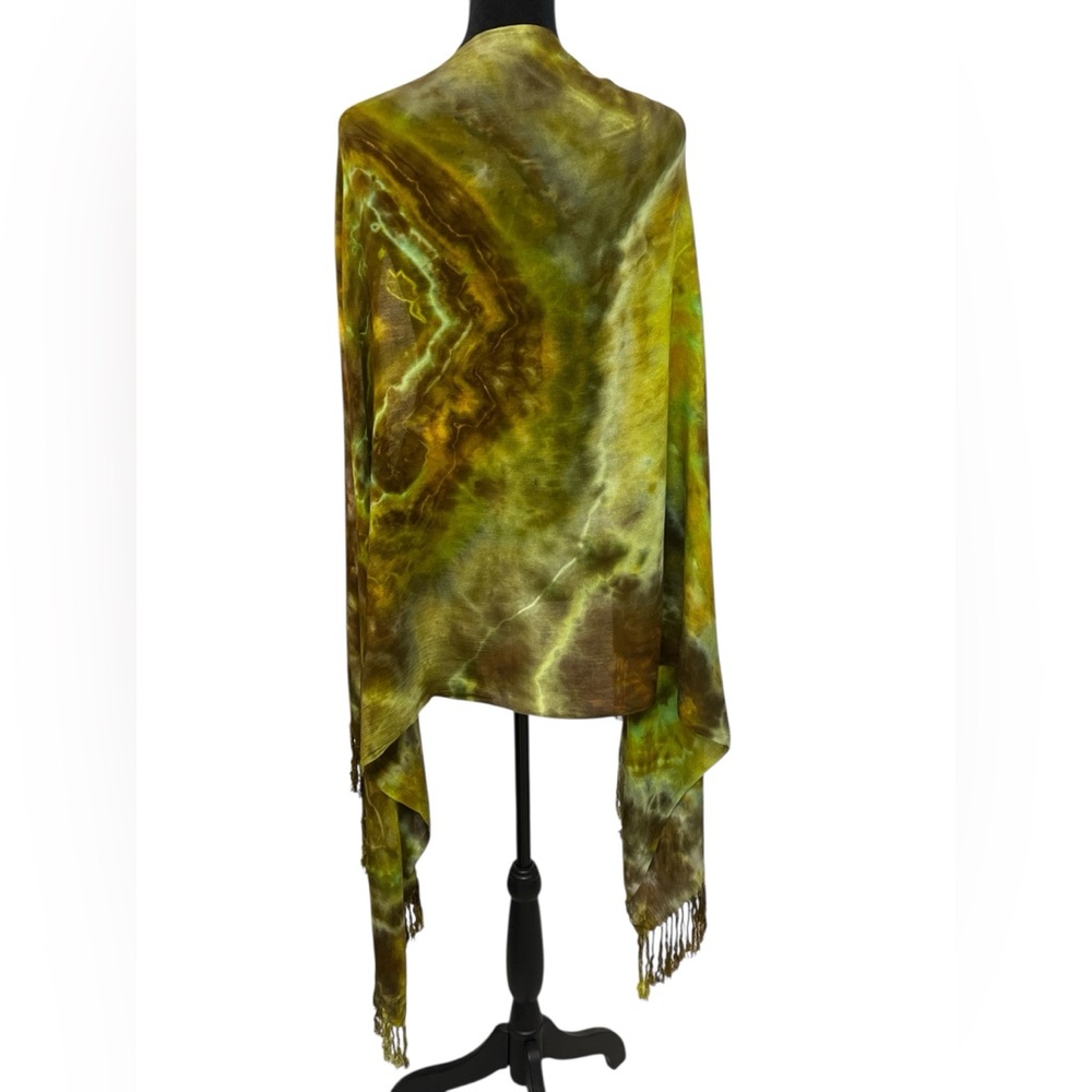 Hand dyed scarf/sarong